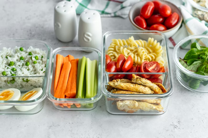 Zdrava, uravnotežena hrana bogata nutrijentima